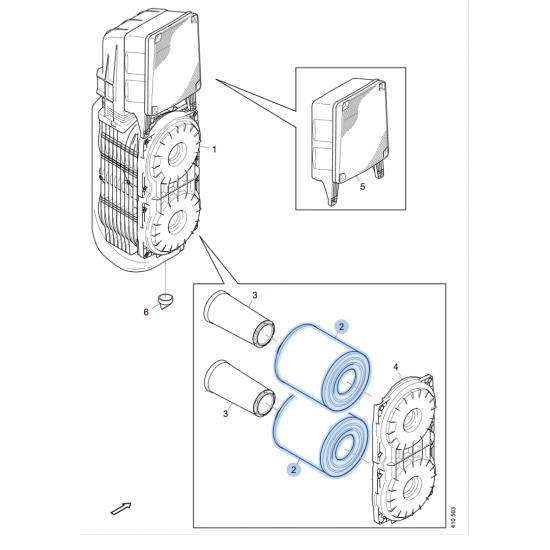 2414659 AIR FILTER